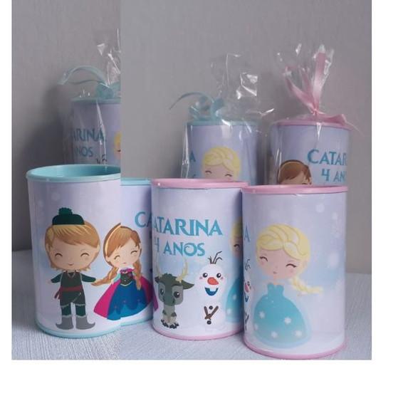 Cofrinhos Personalizados Frozen Cute