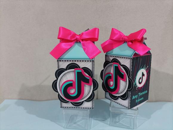 Kit 30caixa Milk Tik Tok Personalizada!