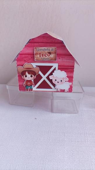 Kit 60 Peças Fazendinha Menino