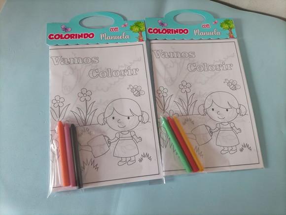 Kit Colorir Jardim Encantado Vários Temas