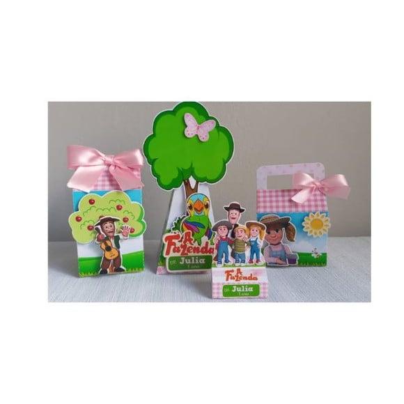 Kit Fazenda de Zenon 40 Peças