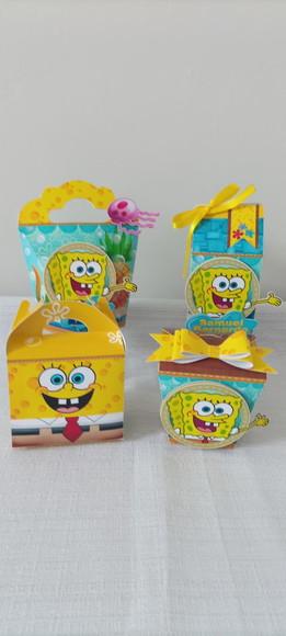 Kit Festa Bob Esponja 40 Peças