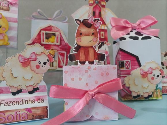 Kit Festa Fazendinha Rosa