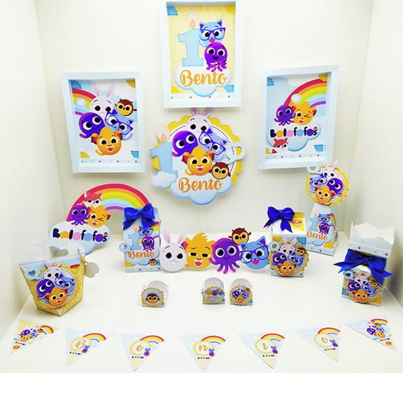 Kit Festa Festa Personalizada Bolofofo