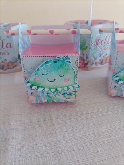 Kit Festa Fundo do Mar Menina