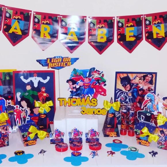 Kit Festa Liga da Justiça
