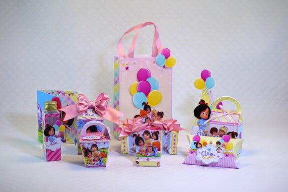 Kit Festa Personalizado - Cleo e Cuquin
