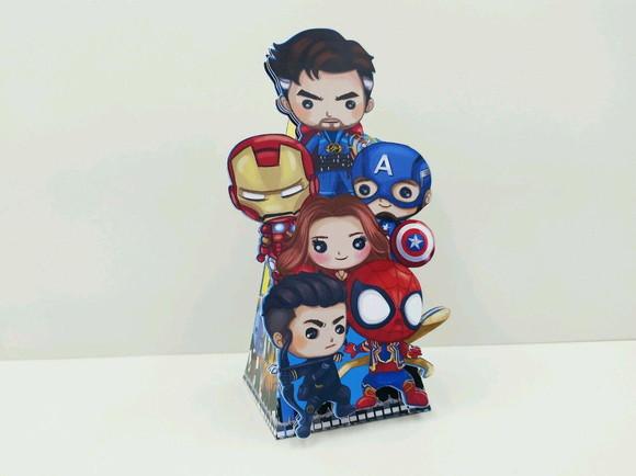 Kit Festa Um Só Bolinho -vingadores Cute