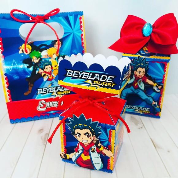 Kit Festa Um Só Bolinho Beyblade