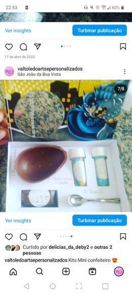 Kit Mini Confeiteiro ( Personagens)