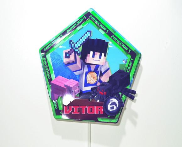 Kit Um Só Bolinho - Minecraft Completo