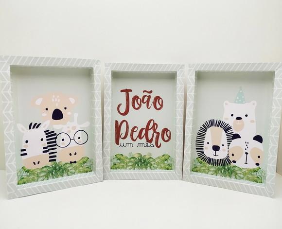Kit Um Só Bolinho - Safari Minimalista