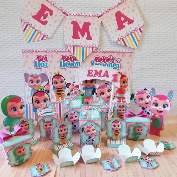 Kit Um Só Bolinho Cry Barbies