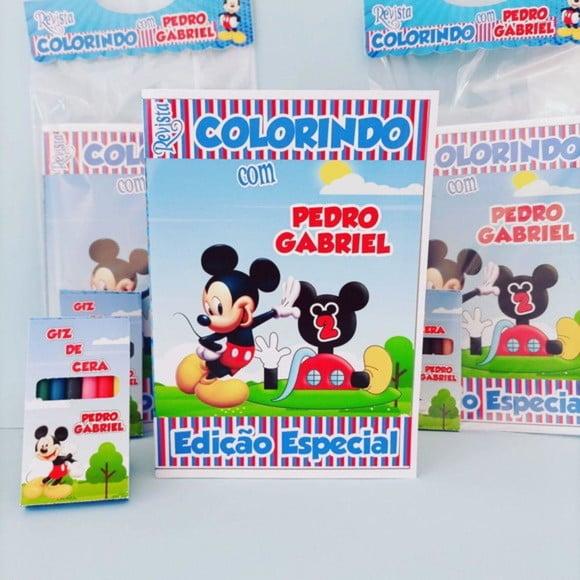Livro de Colorir Mickey