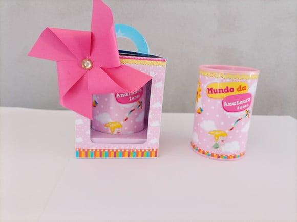 Porta Cofrinhos Mundo Bita Rosa
