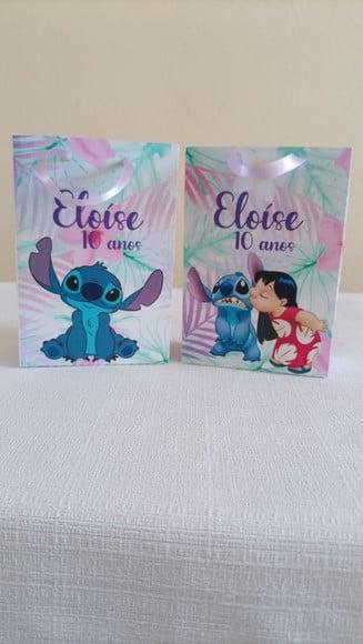 Mini Sacolinhas Lilo e Stitch