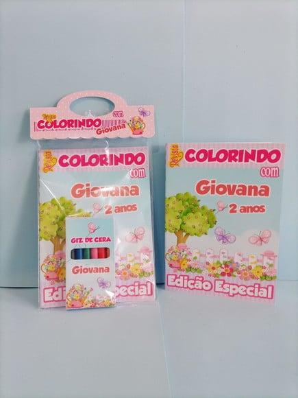Livro para Colorir Jardim Encantado