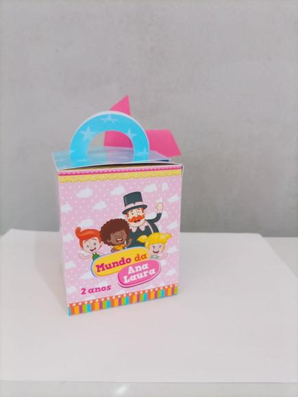 Porta Cofrinhos Mundo Bita Rosa