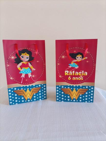 Sacolinha Mulher Maravilha