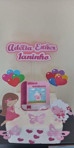 Topo de Bolo Biblia