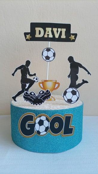 Topo de Bolo Futebol