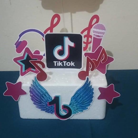 Topo de Bolo Tiktok