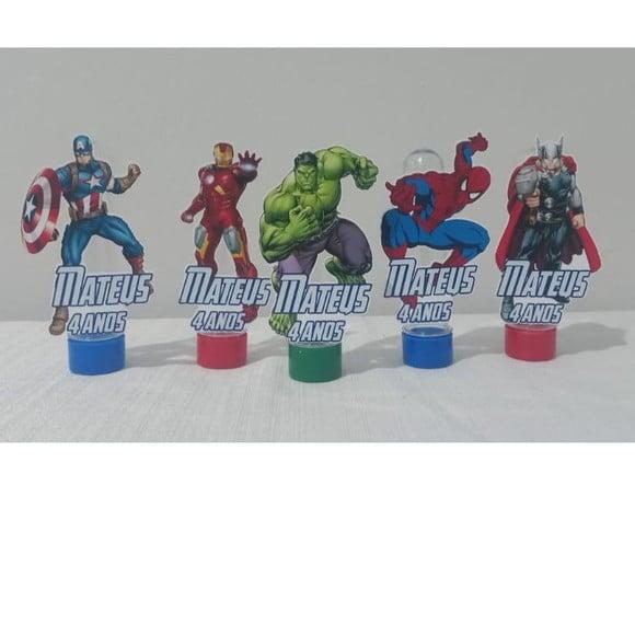 Tubete Personalizado Vingadores