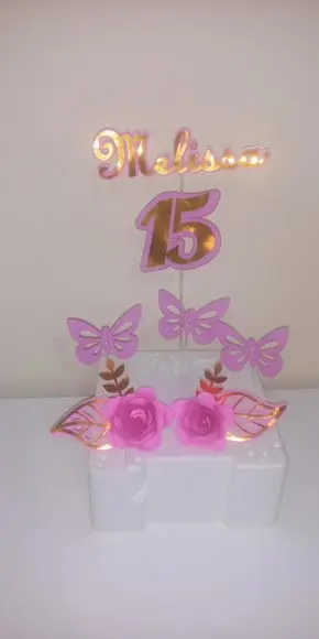 0topo de Bolo 15 Anos