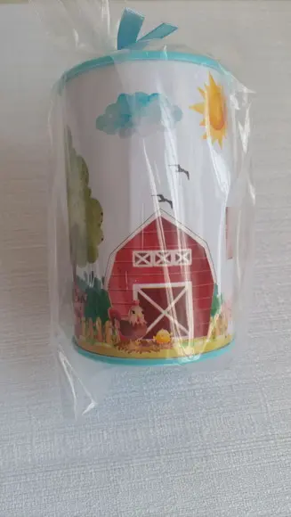 10 Cofrinhos Fazendinha Menino
