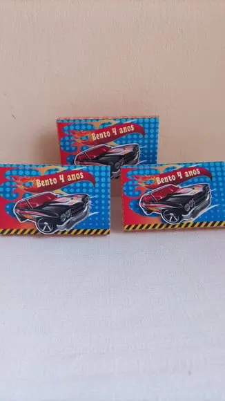 10 Porta Chocolate Kit Kat Hot Weels