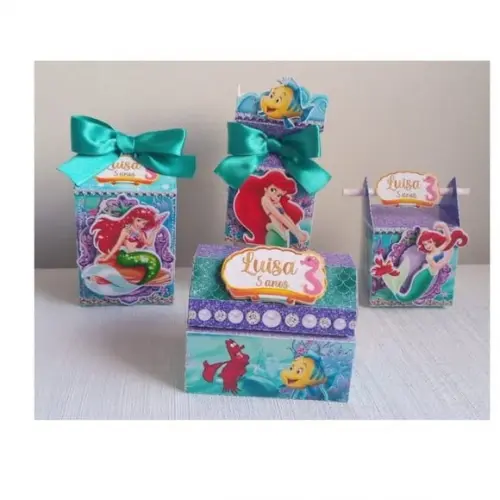 40 Lembrancinhas Ariel Sereia