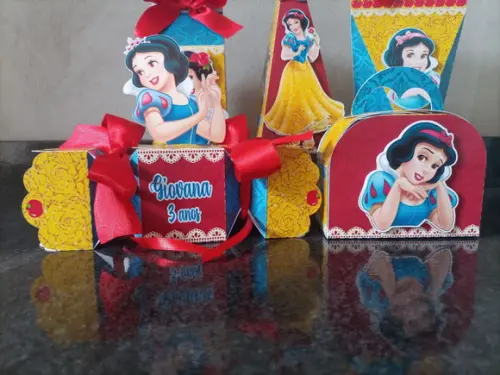 40 Lembrancinhas Branca de Neve
