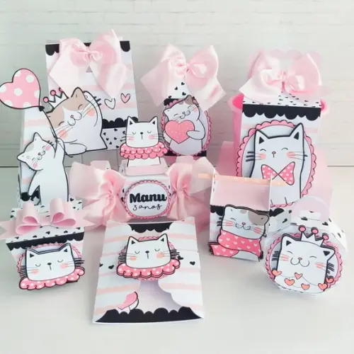 40 Lembrancinhas Gatinhos