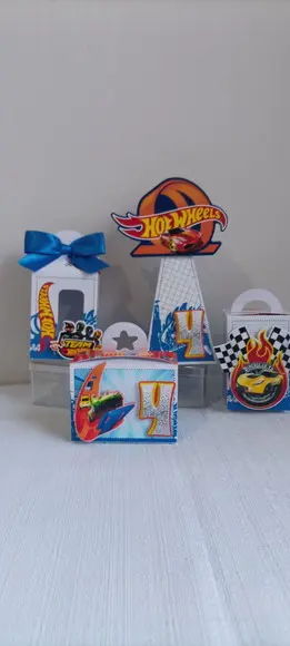 40 Lembrancinhas Hot Wheels