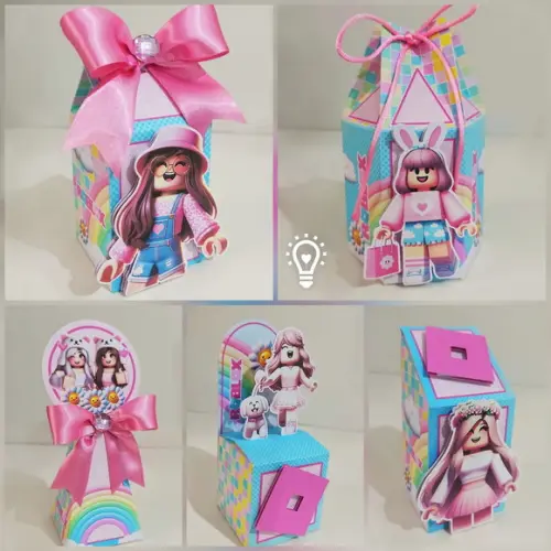 40 Lembrancinhas Roblox Menina