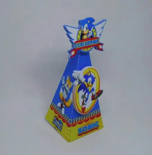 40 Lembrancinhas Sonic
