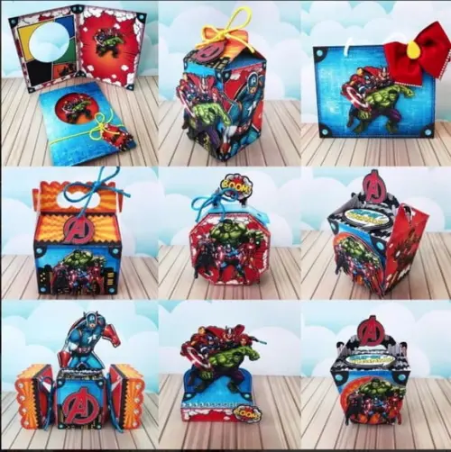 40 Personalizados Vingadores