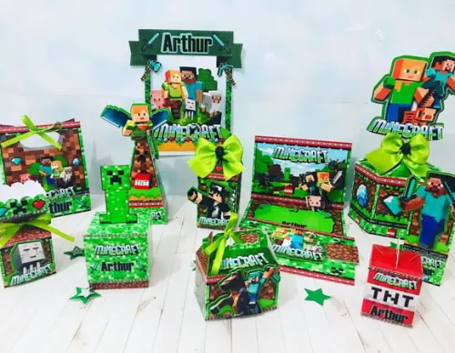 50 Lembrancinhas l Minecraft