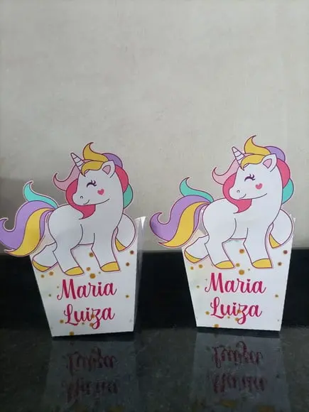 Cachepô de Mesa Unicórnio