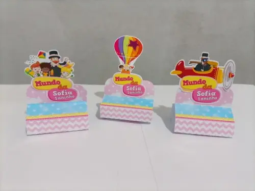 Caixa bis duplo Mundo Bita Rosa