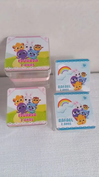 Caixinha Acrílica Bolofofo