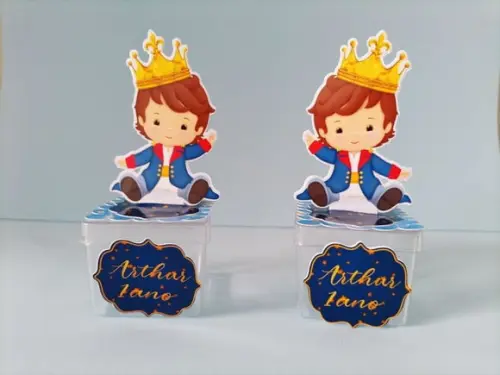 Caixinha Acrilica Pequeno Principe