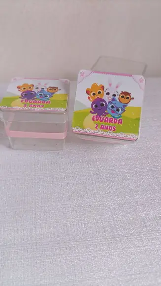 Caixinha Acrílica Bolofofo