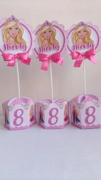 Centro de Mesa Barbie