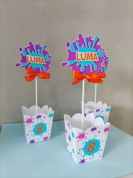 Centro de Mesa Slime