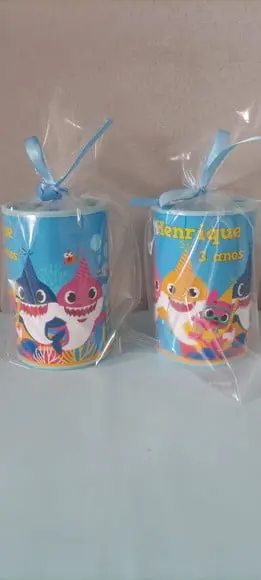 Cofrinho Baby Shark Personalizado