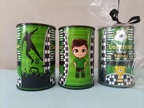 Cofrinho Personalizado Futebol