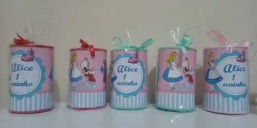 Cofrinho Personalizado Alice