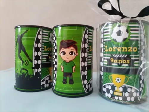 Cofrinho Personalizado Futebol