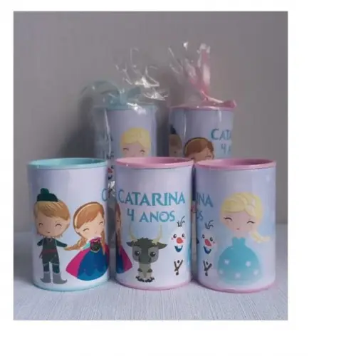 Cofrinhos Personalizados Frozen Cute